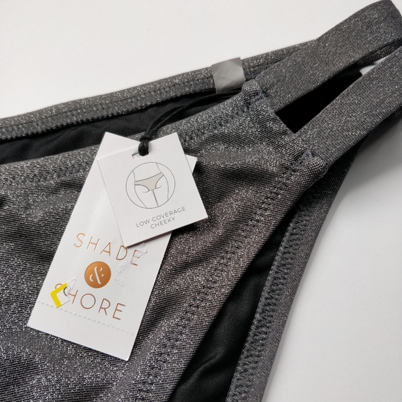 Shade & Shore Strappy Side Cheeky Bikini Bottom XL - Picture 6 of 9